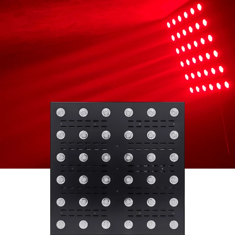 

36 3W full-color matrix lights bar clear bar atmosphere matrix panel lights Bar Disco splicing dyed background lights