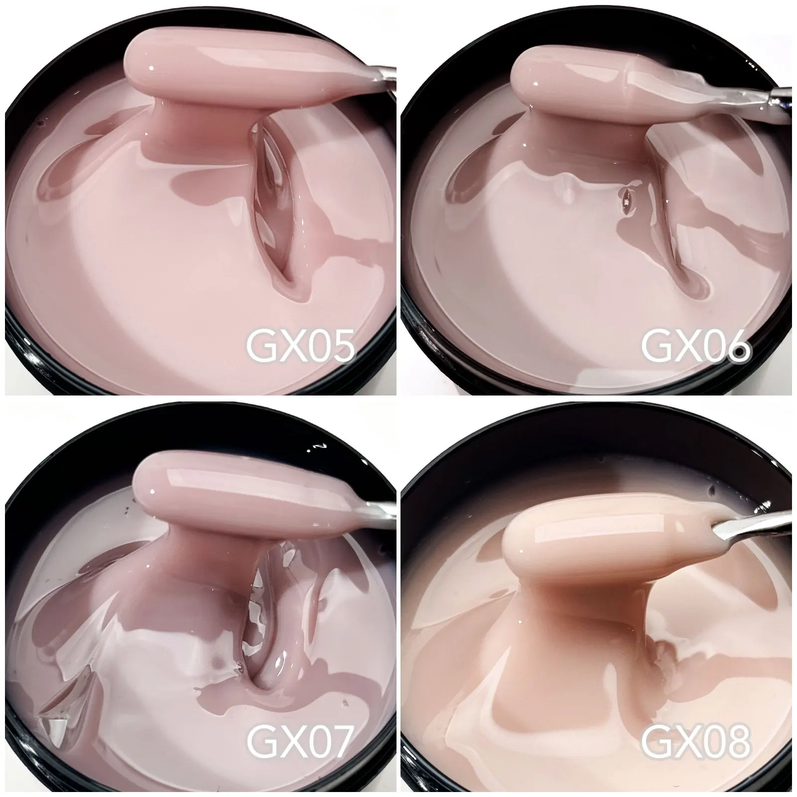 CANNI Builder Nagelgel Großes Volumen 225g UV LED Verlängerungsgel Stark Selbstnivellierend Dickschichtig Langanhaltend Salonqualität – Detail 9