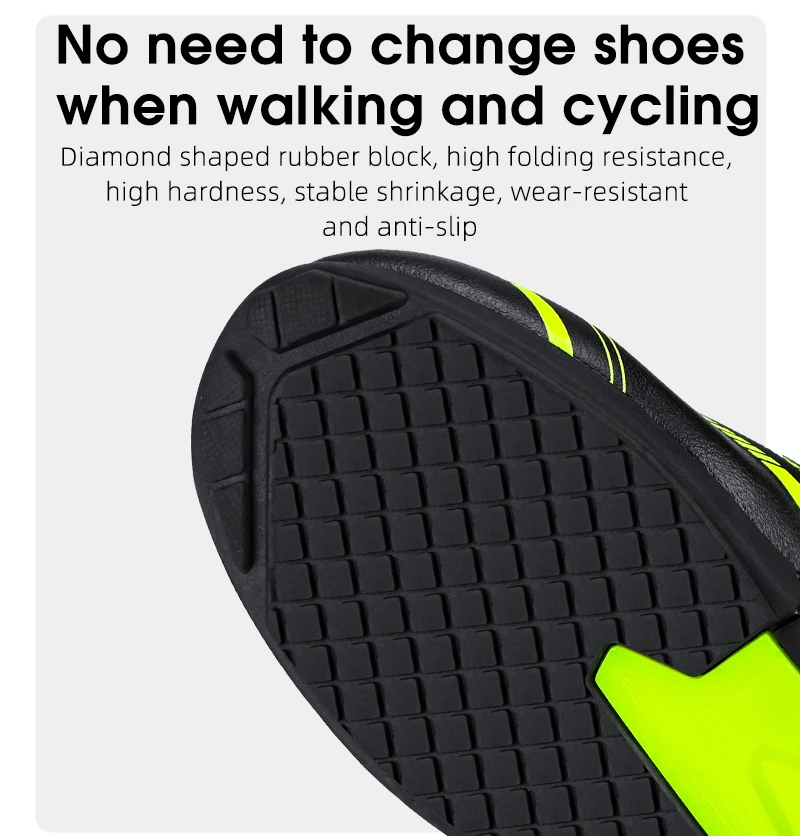 WEST BIKING Fahrradschuhe für Herren und Damen, mit Schnellwechselmechanismus, ohne Schnellspanner, für Rennräder, atmungsaktive Turnschuhe, Outdoor-Sportschuhe. – Detail 11