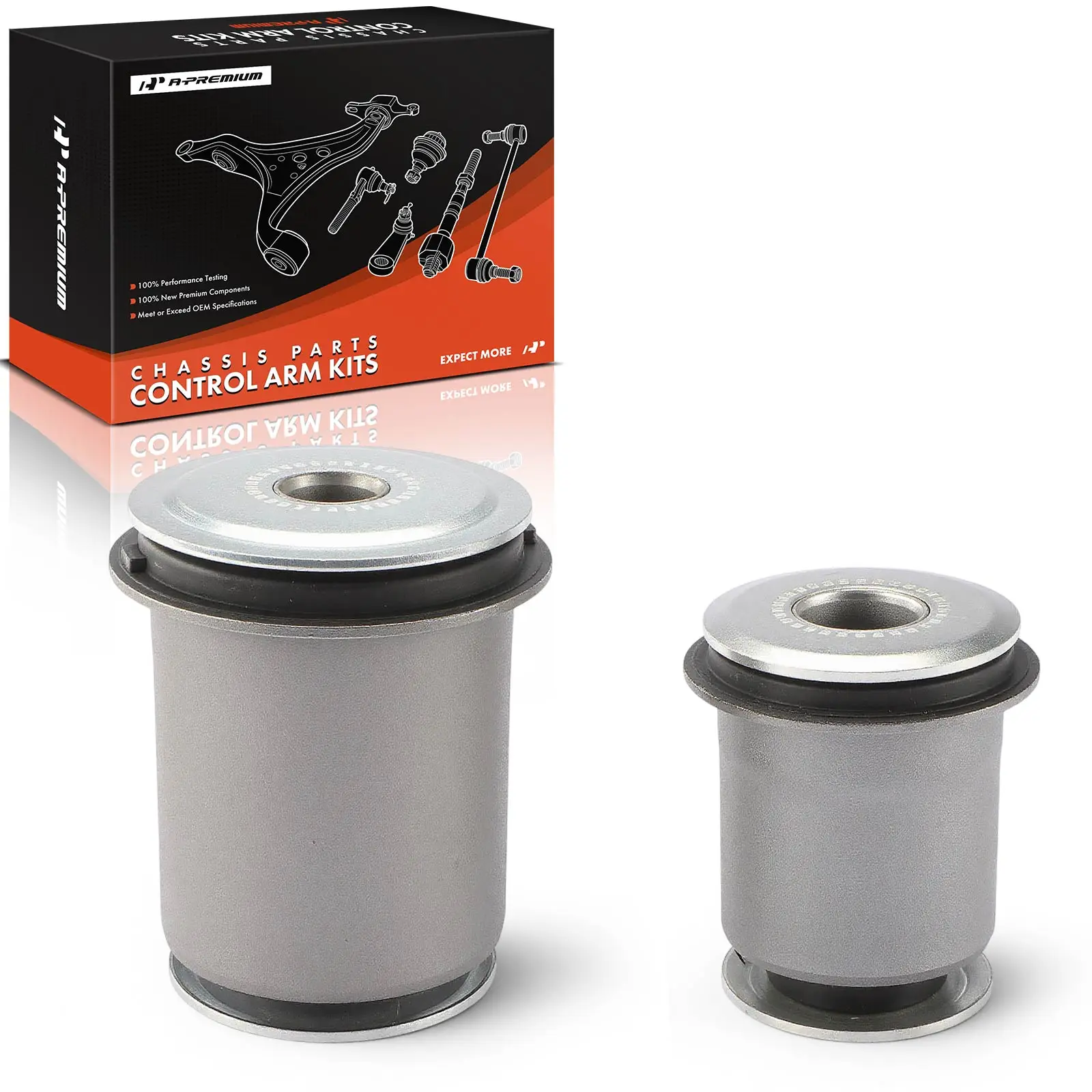 A-Premium 2x Front Lower Control Arm Bushing for Toyota Land Cruiser 2008-2021 Lexus LX570 2008-2021