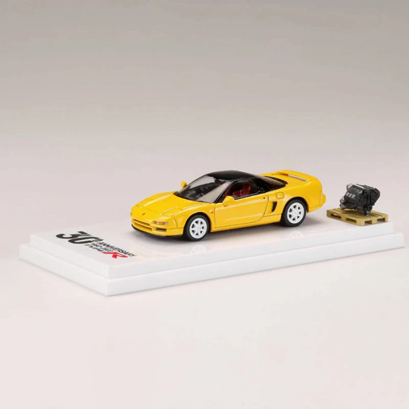 

Hobby Japan Diecast 1:64 Scale Honda NSX-R (Na1) with Engine Alloy Car Model Collection Souvenir Static Display Ornament Gift