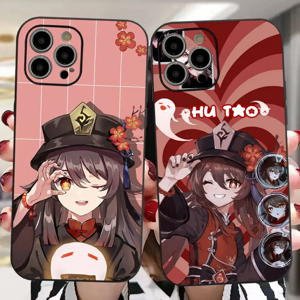 Hu Tao Anime Cute P… - image