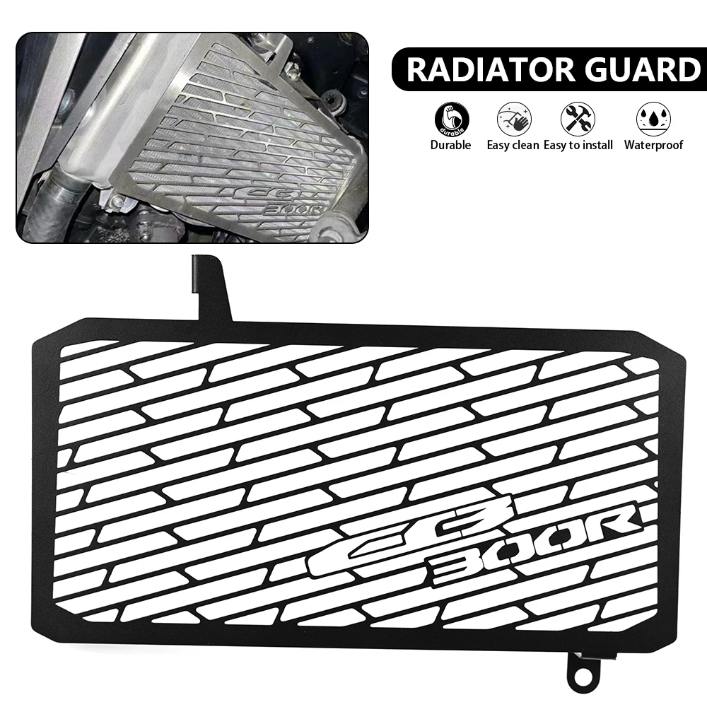 

FOR HONDA CB300R CB 300R CB300 R 2018 2019 2020 2021 2022 2023 2024 Radiator Grille Cover Guard Protection Protetor Motorcycle