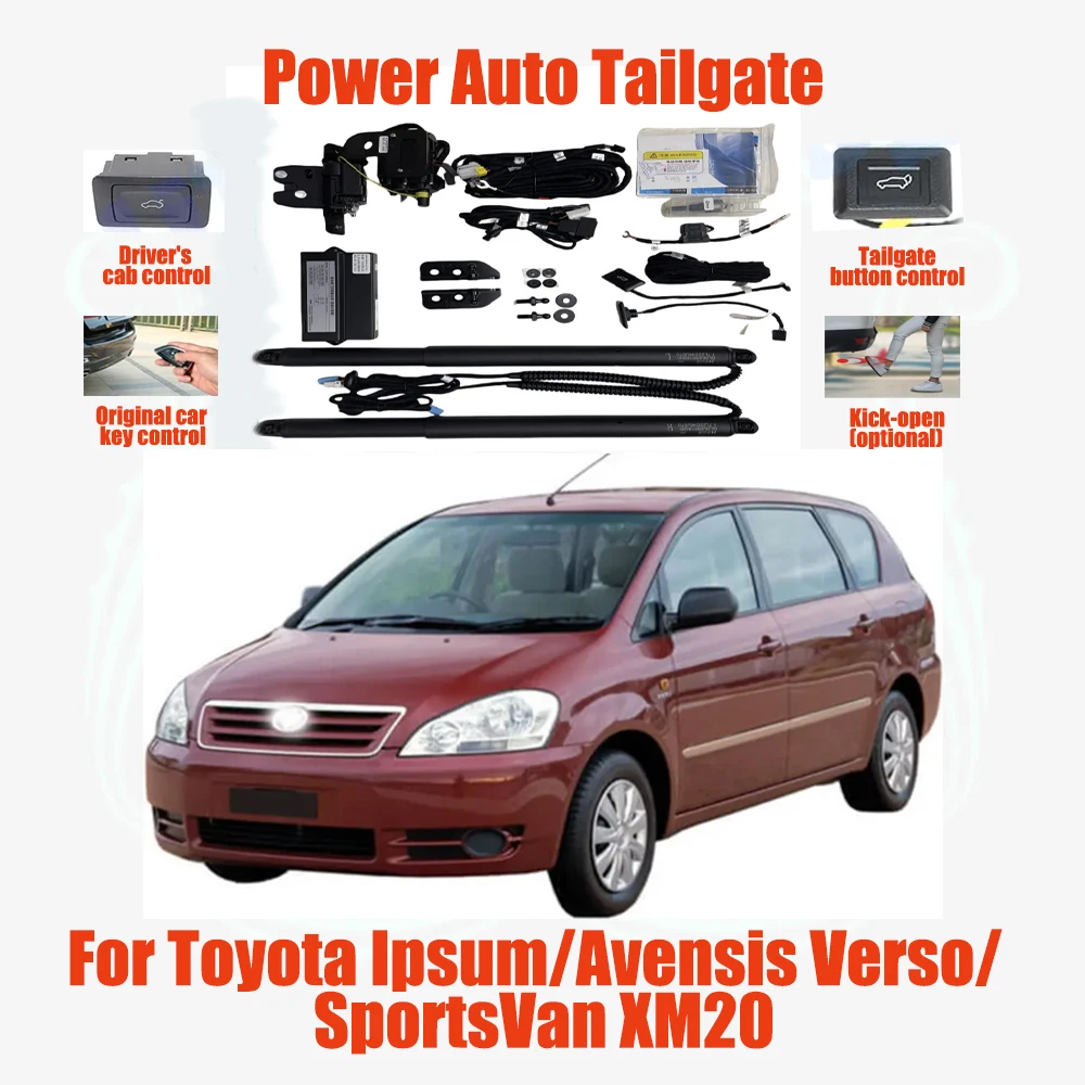 For Toyota Ipsum/Avensis Verso/SportsVan XM20 Electric tailgate automatic suction locks suitable Trunk modification system