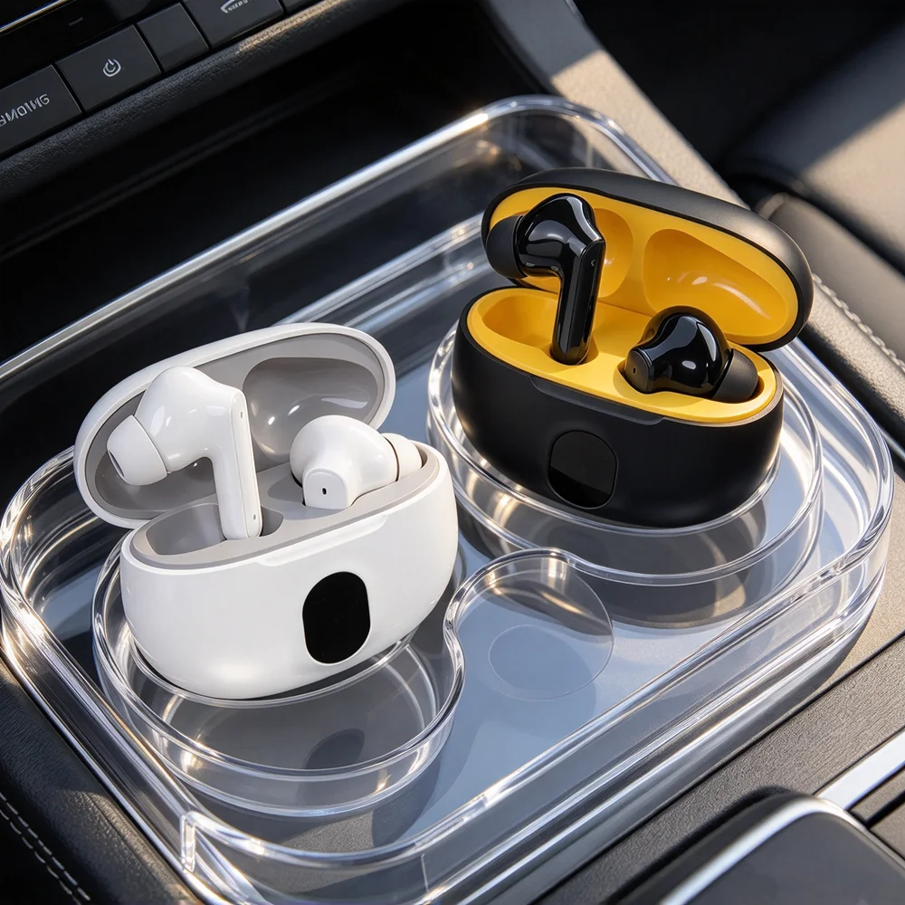 Bluetooth Earbuds Wireless Headset Bring Delicate Sound Reproduction Secure Wearing Design Quick Pairing for Leisure Listening