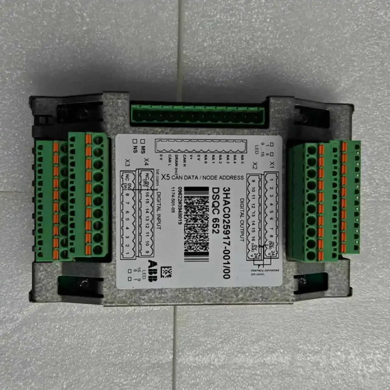 robot accessories dsqc652 devicenet io board module 3hac025784-001
