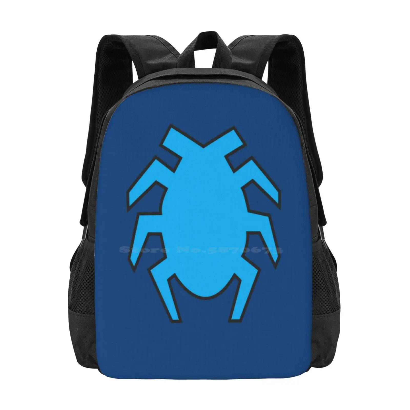 Bbeetle Hot Sale Schoolbag Backpack Fashion Bags Blue Beetle Yj Young Justice Tt