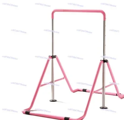 Expandable Gymnastics Bar for Kids - Height Adjustable Junior Training Bar for Home, Folding Gymnastic Horizontal Bars Equipment