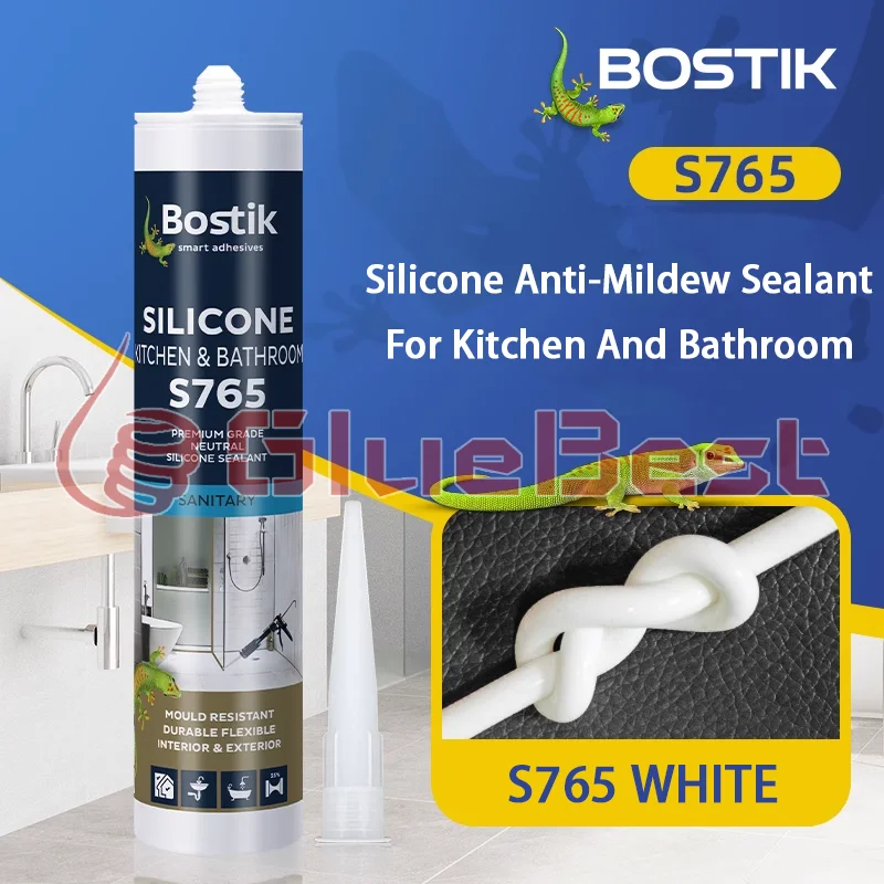 Bostik S765 هولندا المطبخ والحمام مقاوم للماء عامل معالجة مضاد للعفن لختم الختم المتين المنتج الأصلي #2