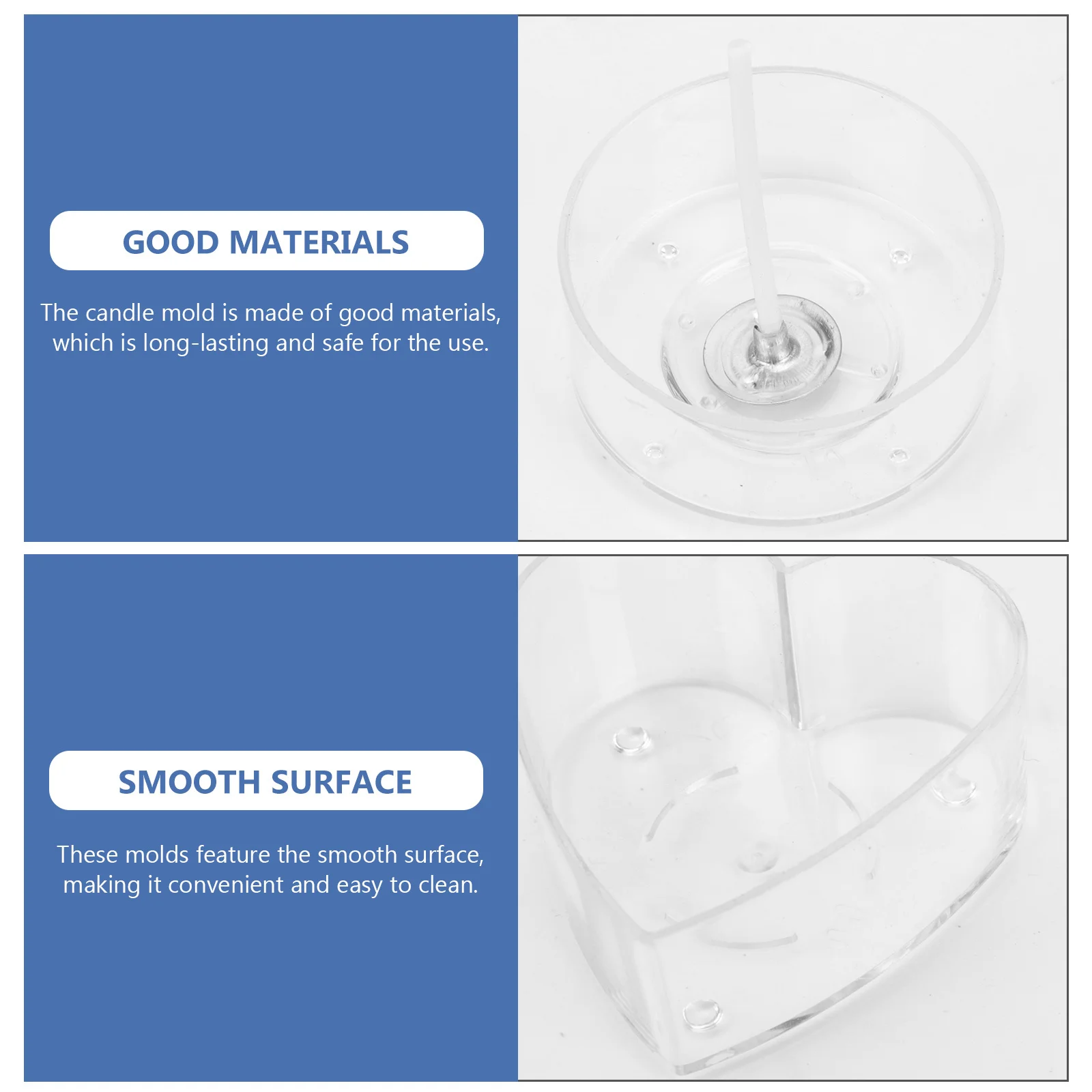 

1Set Making Mold Kit Creative Simple Shapes Durable Practical Easy Clean DIY Tools for Craft Making