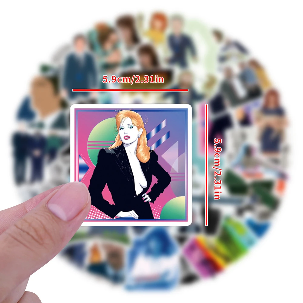 10/30/55pcs American Drama Severance Cartoon Stickers TV Series Graffiti Decal Toy DIY Computer Guitar Suitcase Kid Sticker Gift