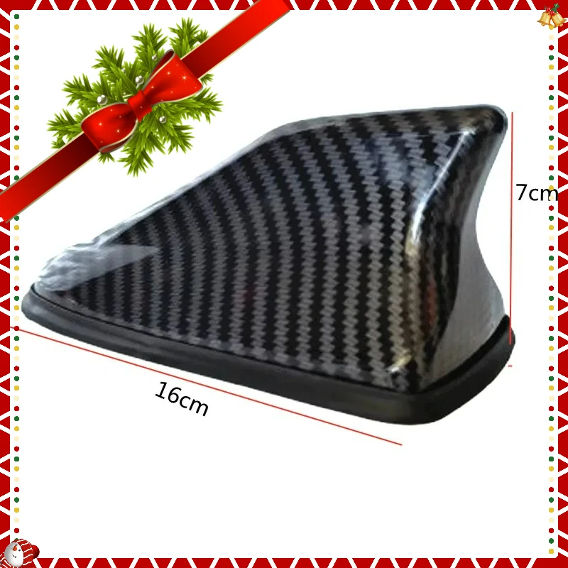 

Car Shark Fin Antenna Cover Base Replacement Radio Signal Aerials Roof Exterior Accessories Decoration