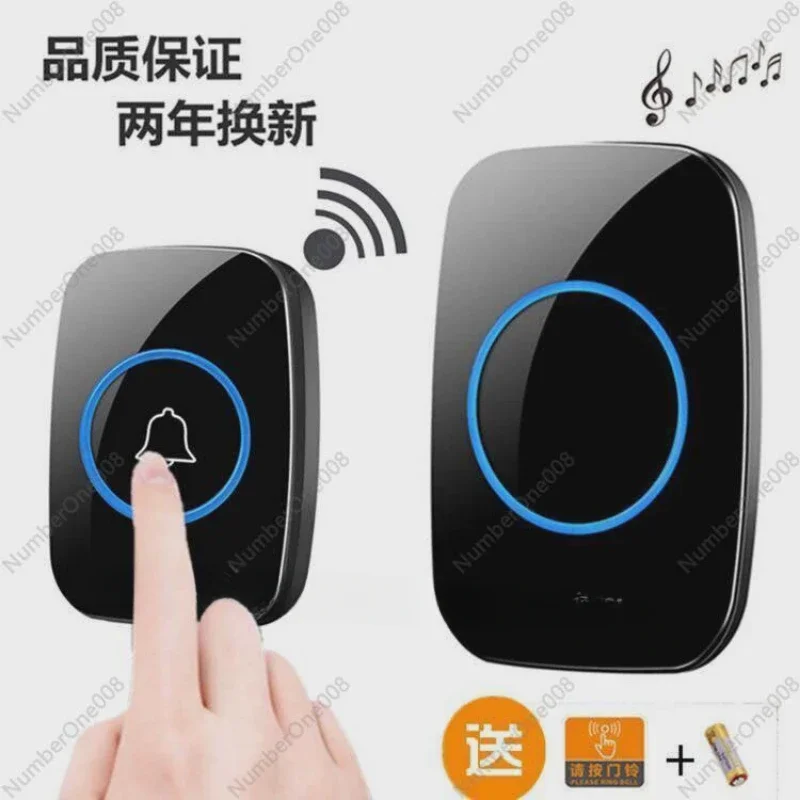 A10 Wireless Long-distance Villa Home Doorbell One Drag Two Drag Three Into The House Call Bell Elderly Call Reminder