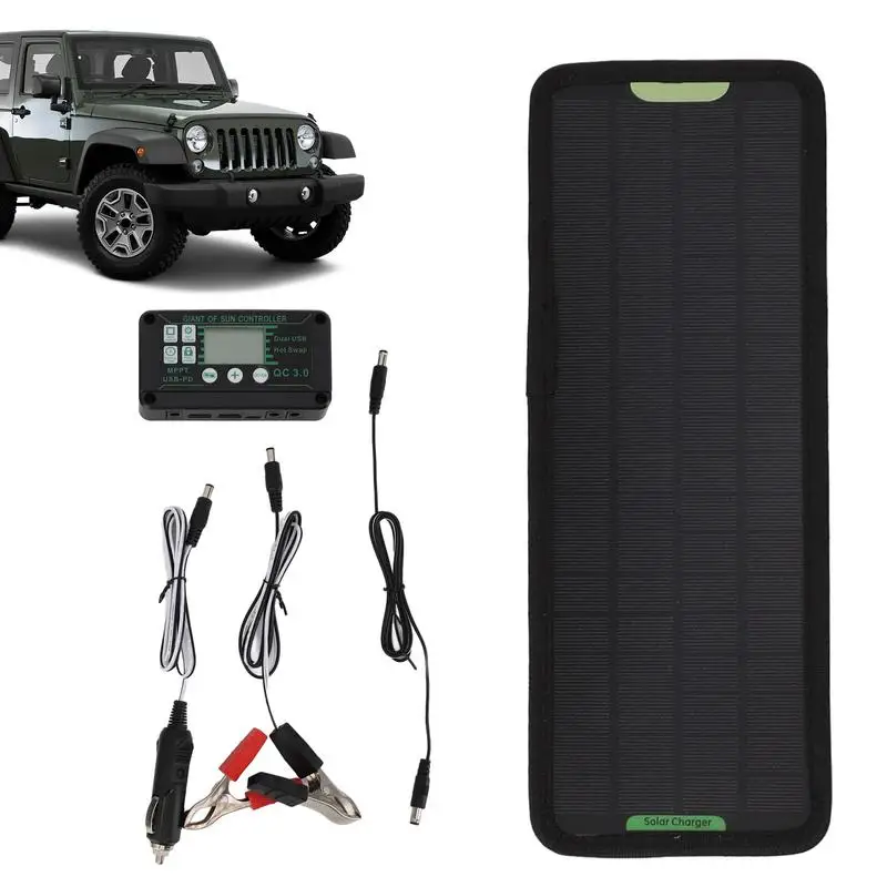 Battery Solar Panel Kit Solar Trickle Charger Portable for Cars Battery remote control electric car Charger for Motorcycles