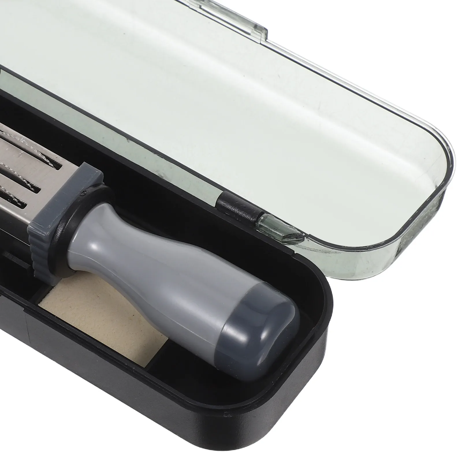 Portable Date Stamper Handheld Multi-Use Rolling Time Stamp for Office Supplies File Organization Hand Account Decoration Small