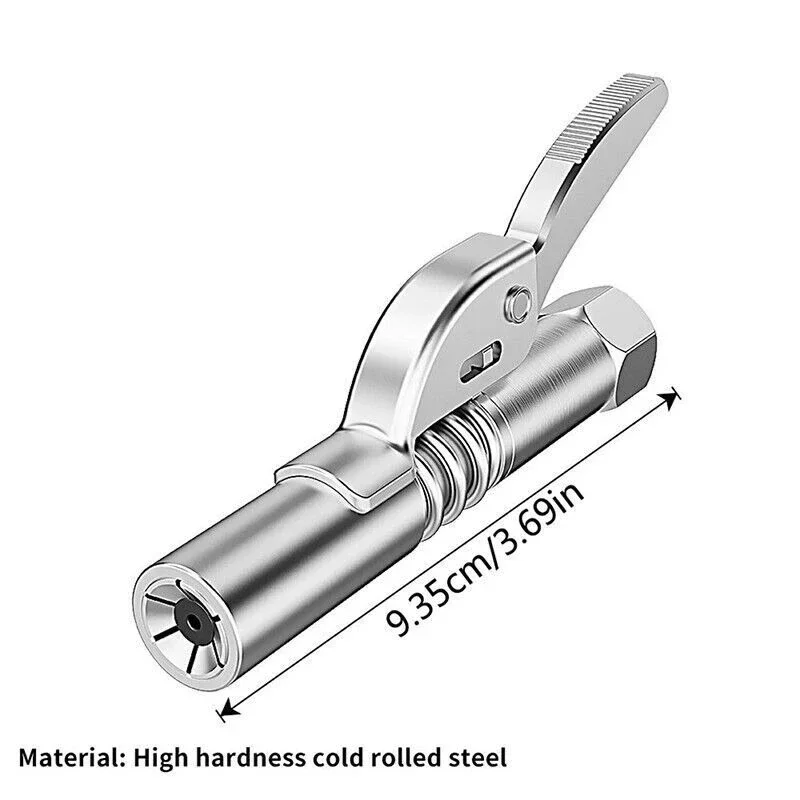 12000PSI High Pressure Grease Coupler Nozzle Hose Pump Syringe Grease Gun NPT1/8 Adapter Brake Oil Change Tools Car Accessories