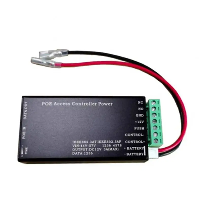 A25P At Standard 3A/5A 48V/52V/54V/56V Isolated POE Access Control Power Supply Fingerprint Facial Recognition Password Door Con