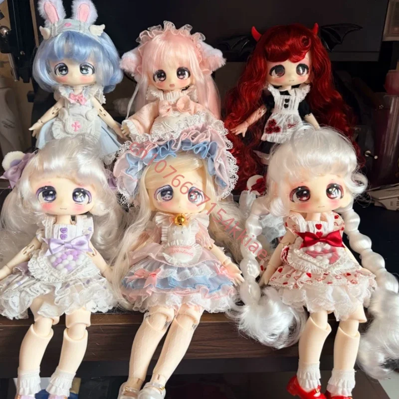 Authentic Sweet Shopwindow 1/6 Bjd Removable Wig Bjd Blind Box