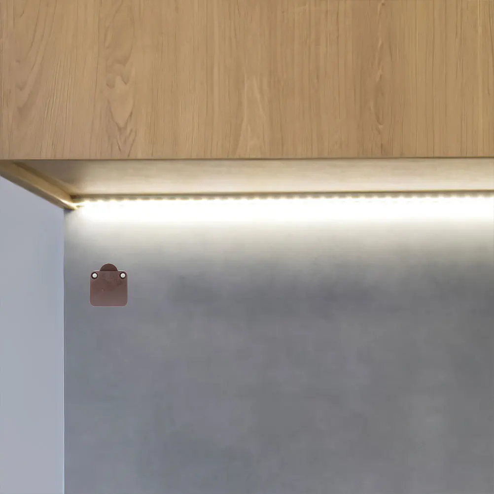 

2Pcs Cabinet Light on Off Switch Door for Closet Lights Sturdy Durable Rope Buckle Screws Door Cabinet Light on Off
