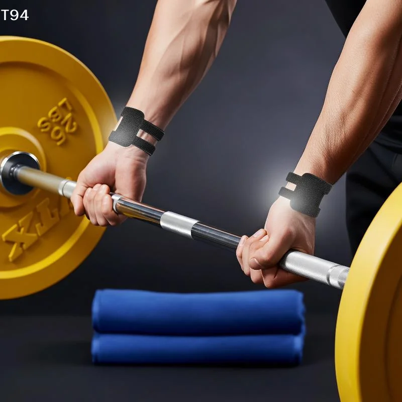 NestPicksNew Polyester Fiber Elastic Pressure Wrist Strap Comfortable Solid Color Fitness Wristbands Wrist Support Band Unisex