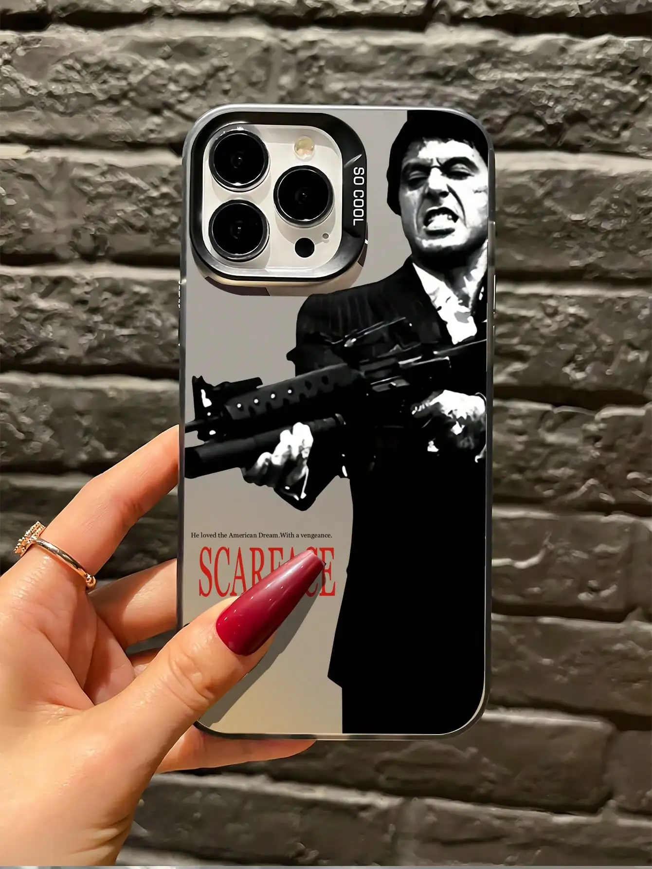 1pc Dog Head Design Phone Case Compatible With IPhone 17 Pro Max, 16 Pro, New 15 Pro, 14, 13, Transparent Electroplated High-End Anti-Fall Full Coverage Phone Case