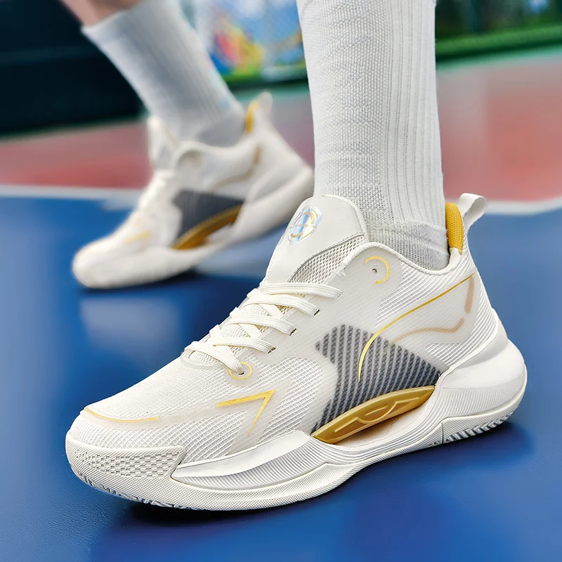 2025 zapatos de baloncesto de alta calidad para hombre, zapatos deportivos informales Unisex de marca para mujer, zapatos de entrenamiento de baloncesto al aire libre, zapatillas de deporte para niños