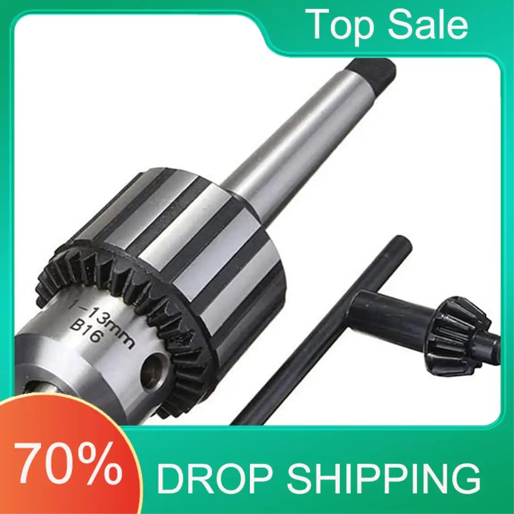 

PROFESSIONAL USE-Heavy Duty Drill Chuck Capacity With MT2 Morse Taper 2 Tool Holder And K32 Key