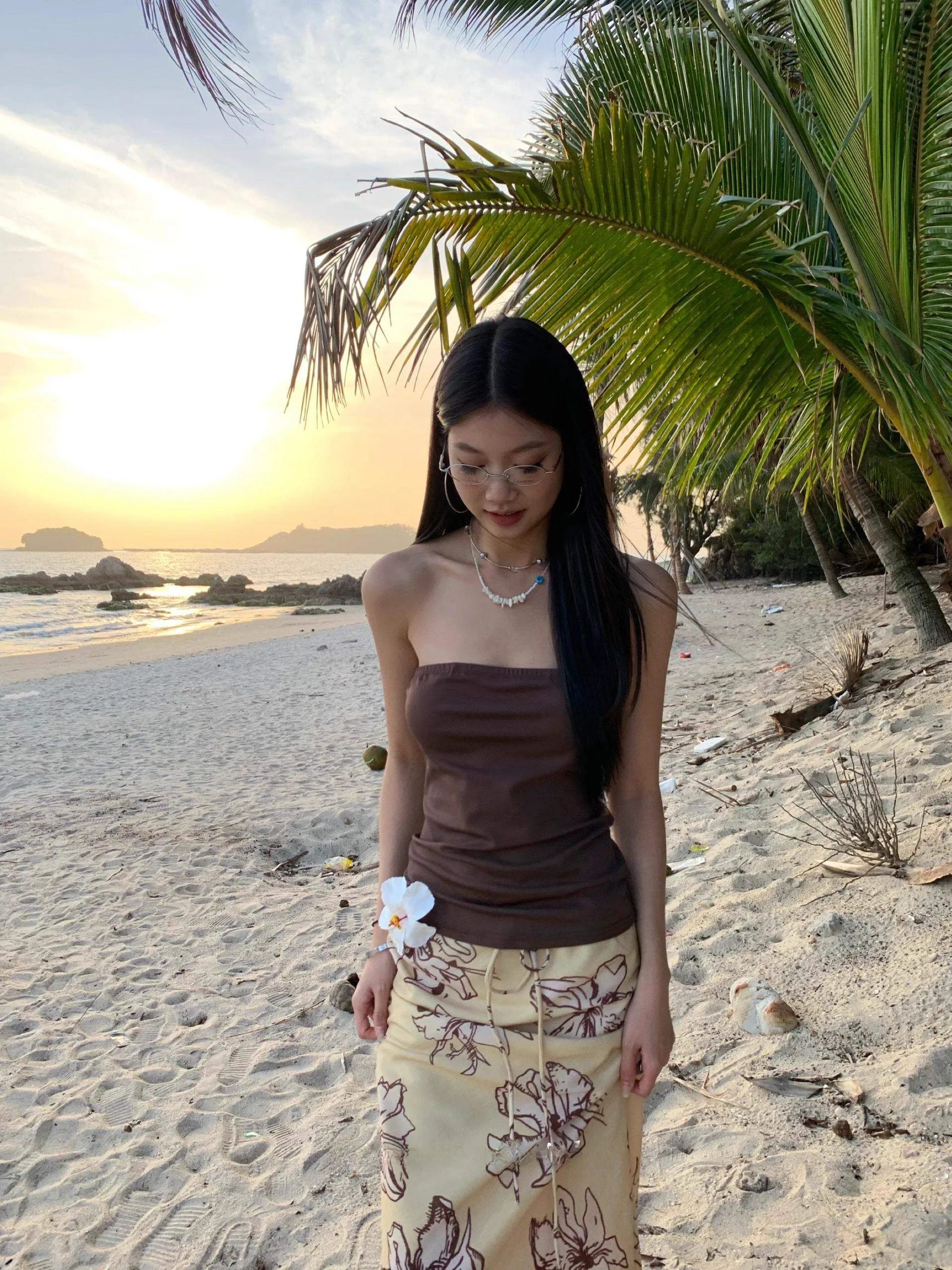 

Женский облегающий топ-бюстье Fortunee Pure Color: новая летняя универсальная базовая модель для создания модного образа