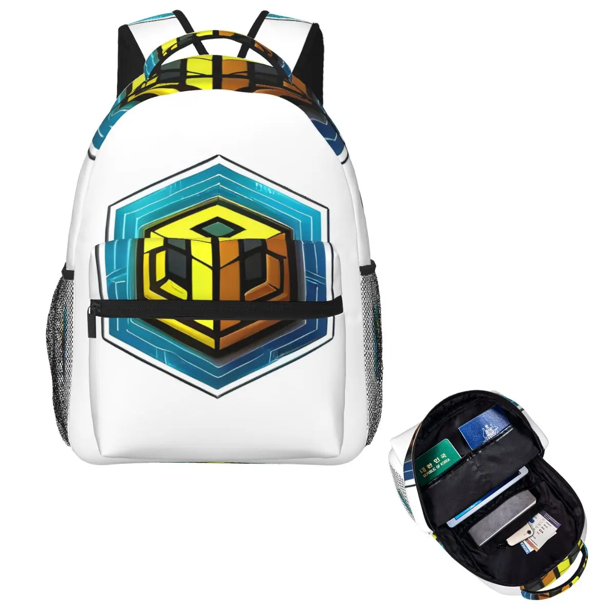 

Gaming Student Backpack School Bag Hiking Travel Daypack for Men Women Fashion Bookbag Shoulder Bags