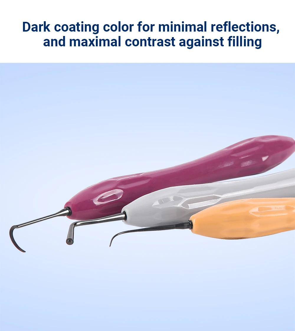 AZDENT Dental Resin Filler gefüllt restauratives Instrument ästhetische Restaurierung Messer Sterilisation Zahnmedizin Werkzeuge autoklavierbar – Detail 4