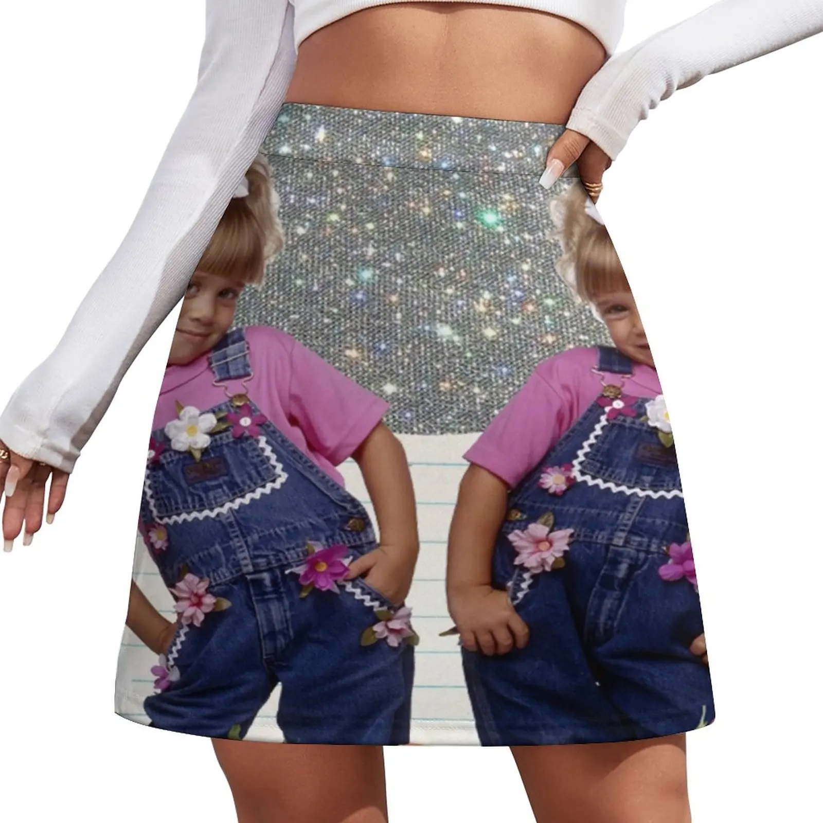 

twins pop art Mini Skirt Summer women's clothing dresses summer woman 2023