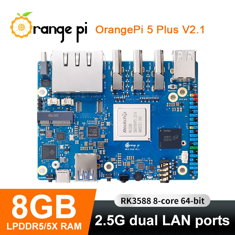 Orange Pi 5 Plus 8GB V2.1 Single Board Computer - AliExpress 7