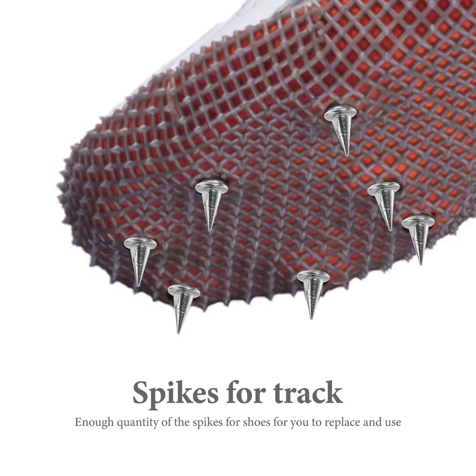 110Pcs Track Spikes Hard Steel Cone Shape Prevent Skidding Replaceable Running Sprinting Track Shoes Jump Spikes