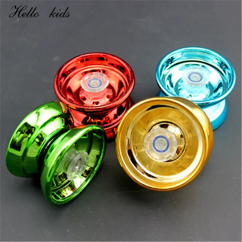 4 Colors Magic Yoyo Responsive High-speed Aluminum Alloy Yo-yo CNC Lathe with Spinning String for Boys Girls Children Kids