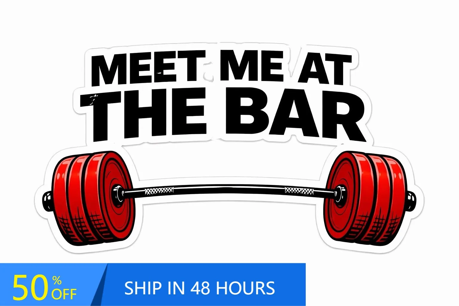 

Meet Me At The Unique Bumper Truck Walls Laptop Sticker Retro Cool Vintage Cute