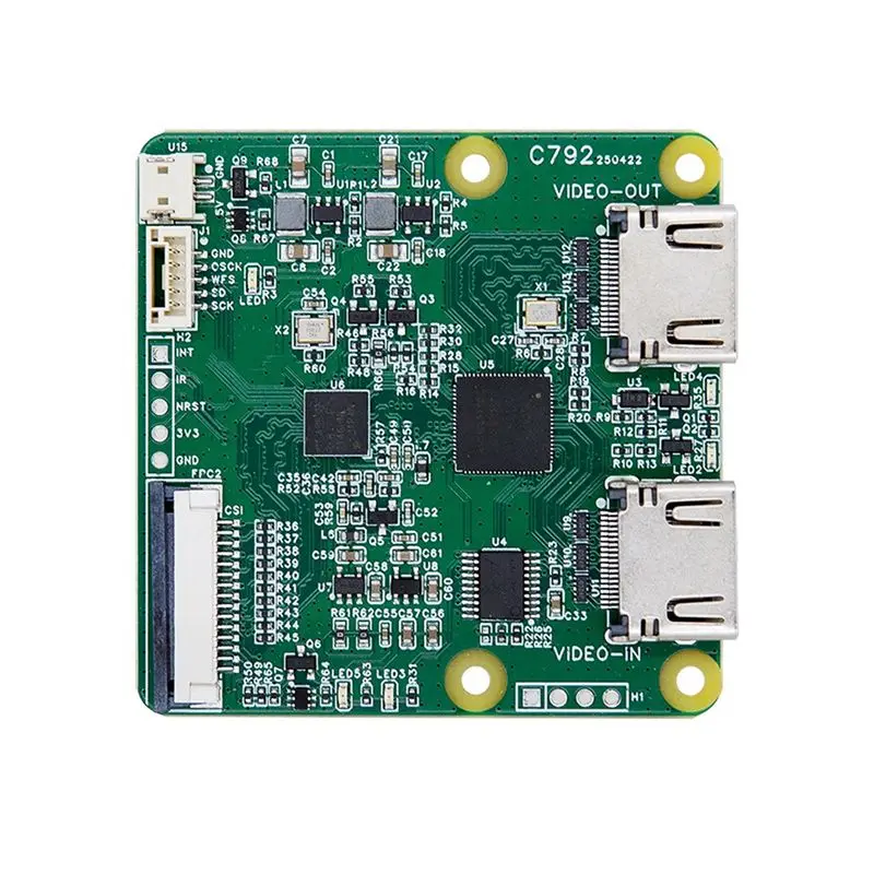 Superior-For Raspberry Pi C792 для Pikvm Pi5 Jeston, двойной адаптер для CSI-2 с петлевым выходом, совместим с Blikvm 1080P@ 60Hz.