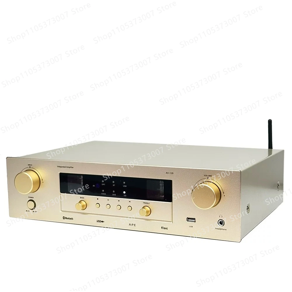 High-power power amplifier, tube bile front with Bluetooth U disk lossless decoding, audiophile level, ceiling level