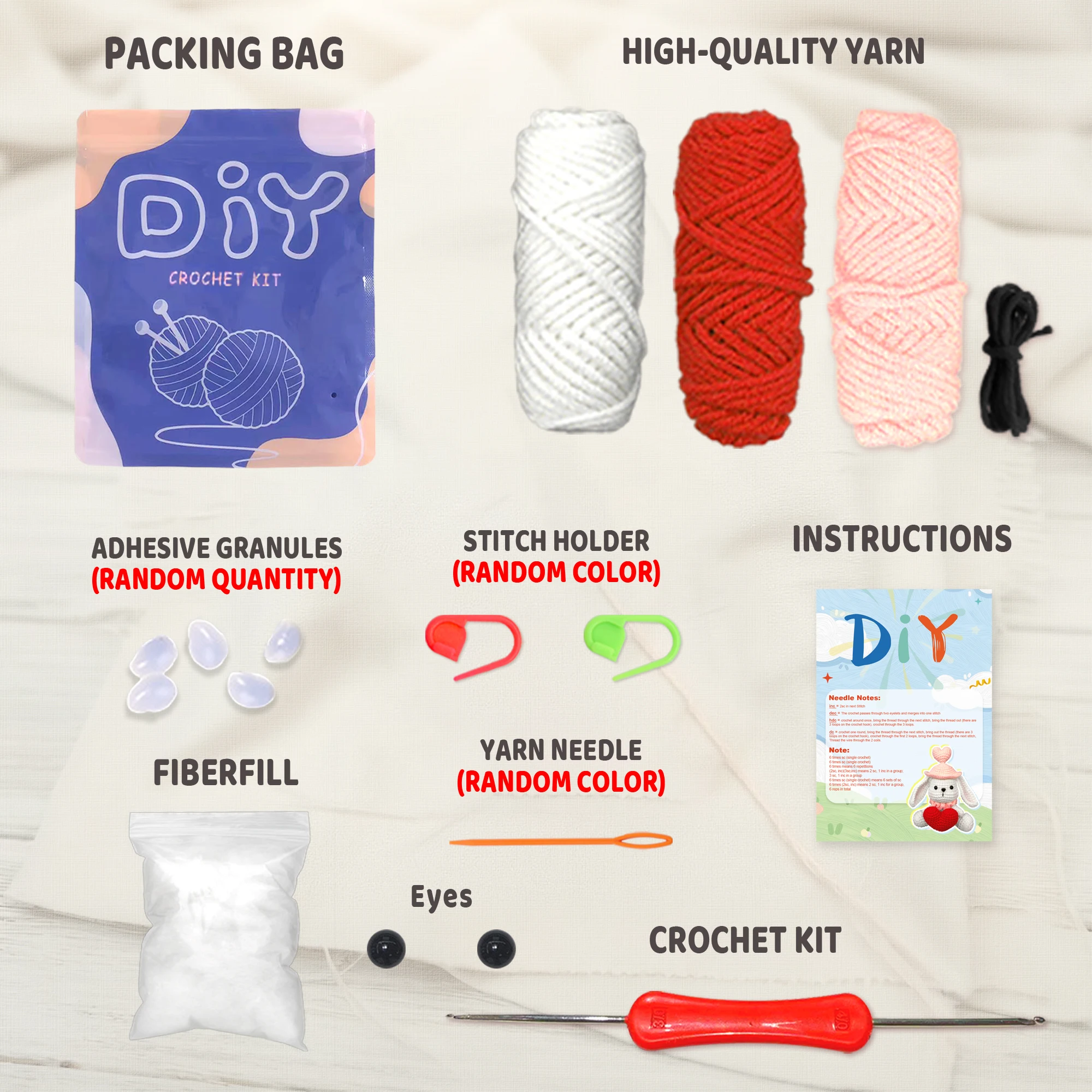 YAMAXIN Crochet Kit 3
