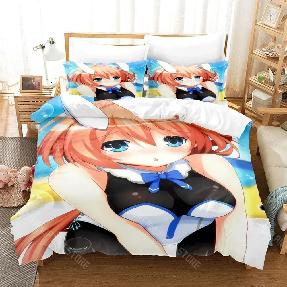 Exquisite 3D Print Kannuki Natsume Bedding Set Single Twin Full Queen King Size Bed Set Adult Kid Bedroom Duvet Cover Sets