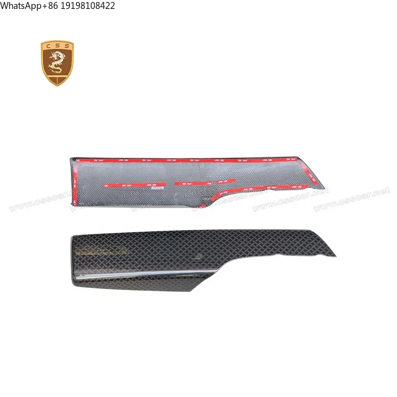 Car Interior Trim for Rolls Royce Cullinan Carbon Fiber Center Console Gear Panel Window Button Interiors Kits