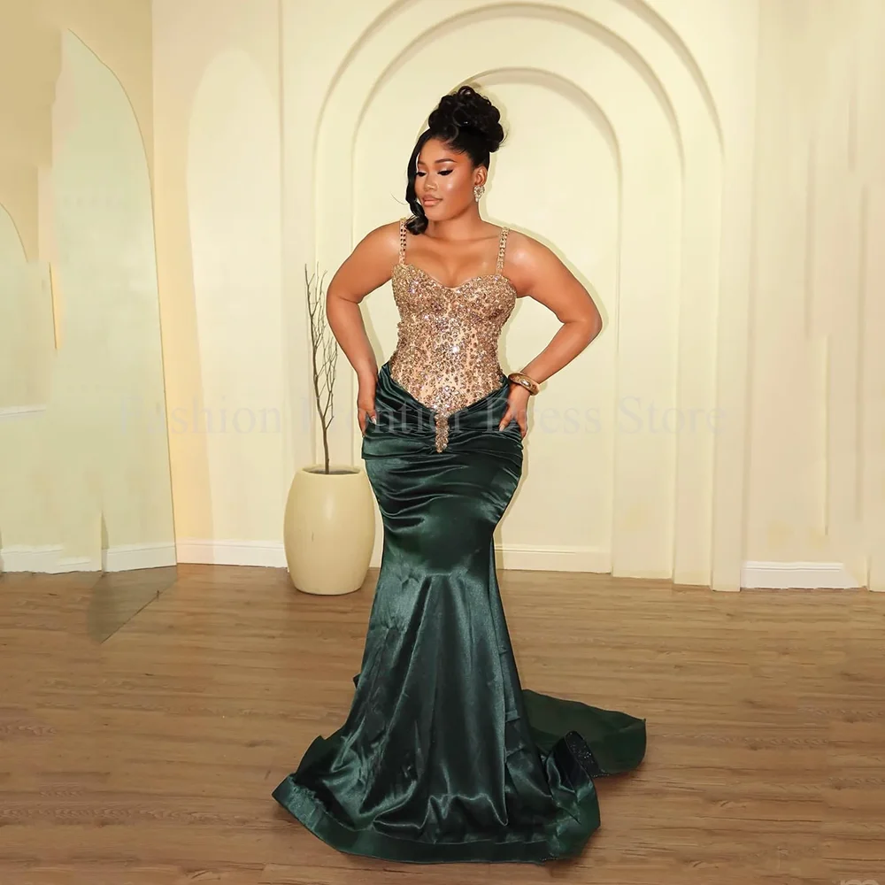 الحبيب السباغيتي حزام خمر فساتين لحضور الحفلات الموسيقية طول الأرض الديكور حورية البحر بلا أكمام فساتين السهرة المناسبات الرسمية اليدوية