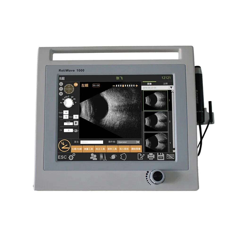 Hospital Use Quality Retiwave 1000 A/b Mode Ultrasound Scanner Ophthalmology Medical Eye Ophthalmic A B Scan