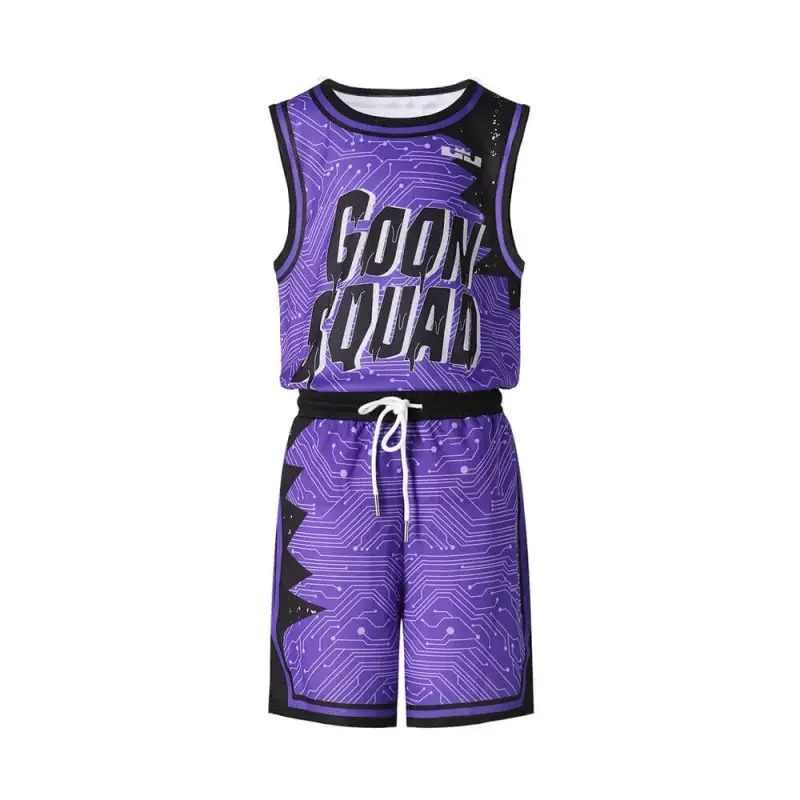 Space Goon Squad Jersey Jam 2 Basketball Shirt Kids A New Legacy Sports Shirt Shorts Cosplay Costume Takerlama