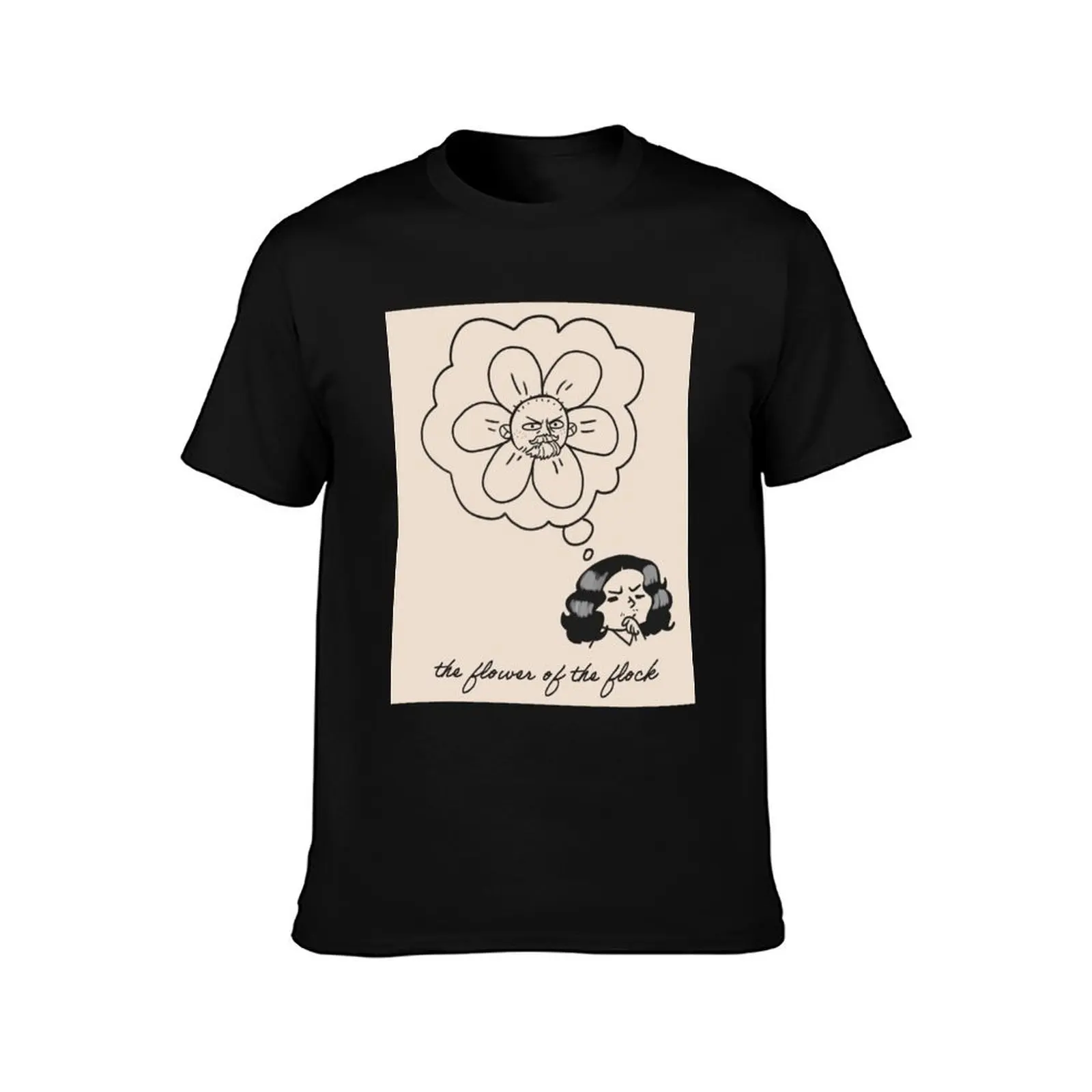 the flower of the flock T-Shirt Casual Lightweight Short Sleeve Top