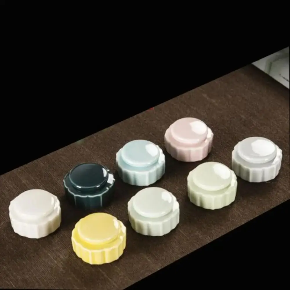 Storage Can Colorful Pill Box Medicine Ceramic Mini Pill Case Empty Chinese Style Sealed Organizer Women