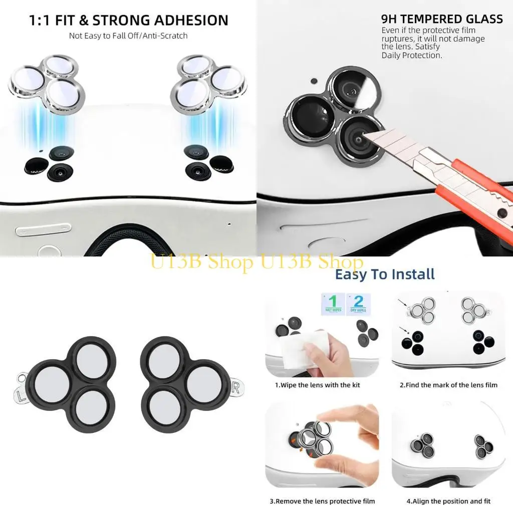 Película lente cámara U13B para película para accesorios 3s 9h templados vidrio