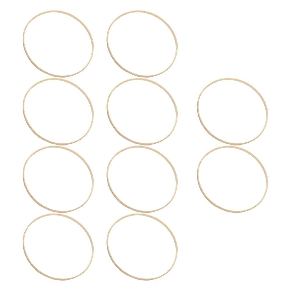 

20Pcs Bamboo Embroidery Hoop DIY Flower Wreath Crafts for Christmas Decorations Party Supplies