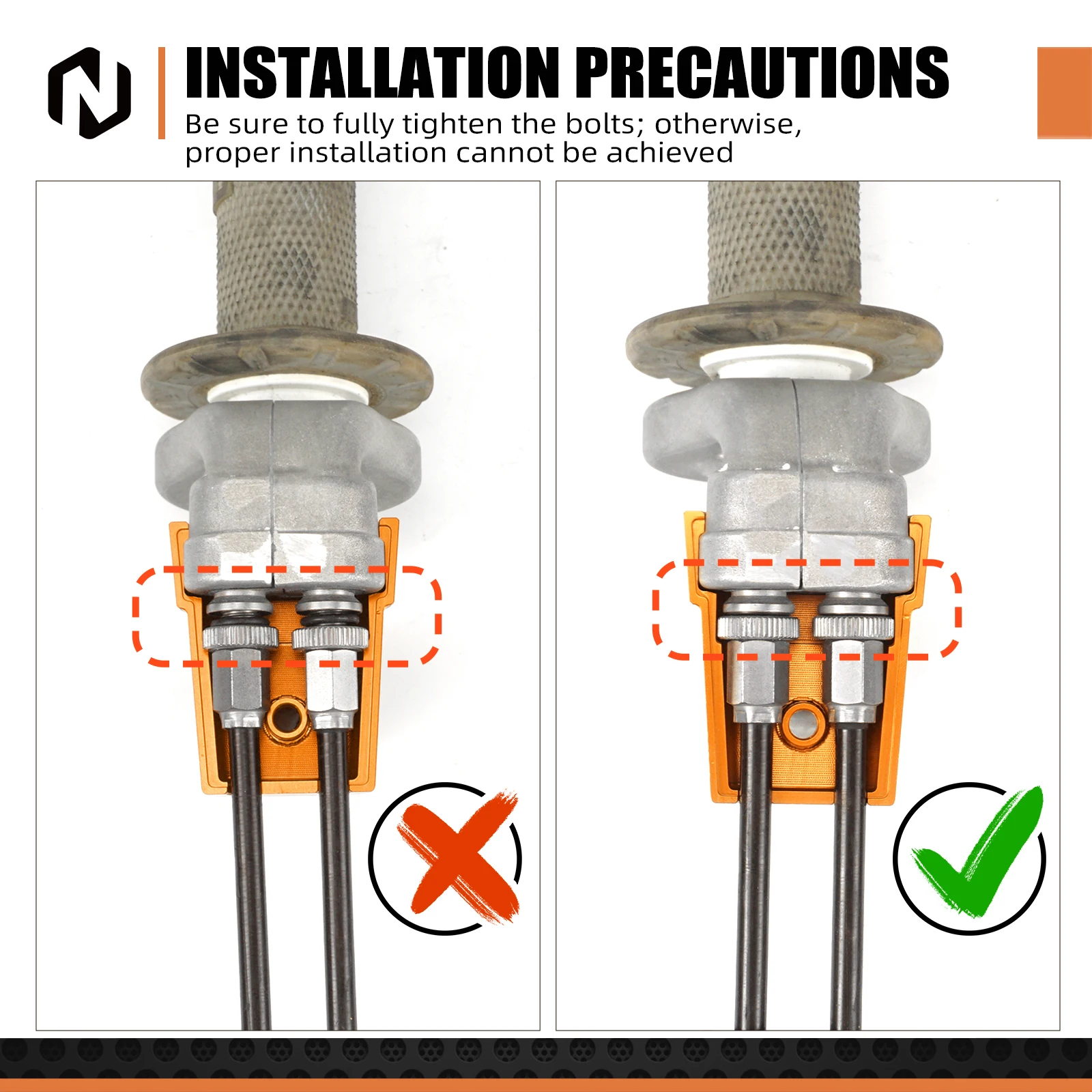 NICECNC Voor 2025 2024 EXC 300 XCW XCFW XWF EXCF 500 450 400 350 300 250 200 150 125 SX XC F 2023 Gaskabel Guard Cover Case