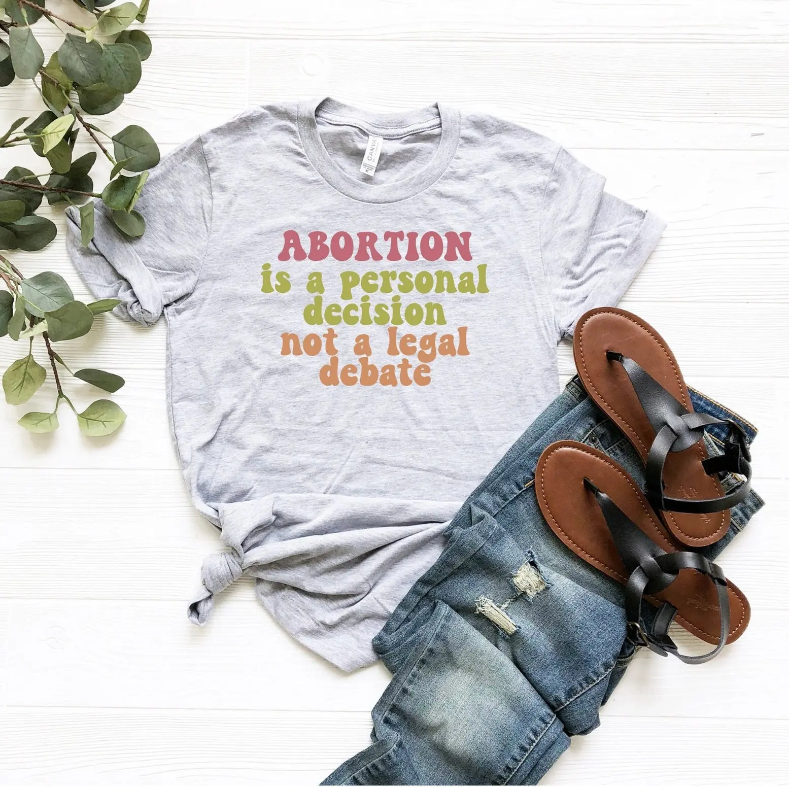 Abortion Is A Personal Decision Not Legal Debate T Shirt Rights My Body Choice Women'S Pro