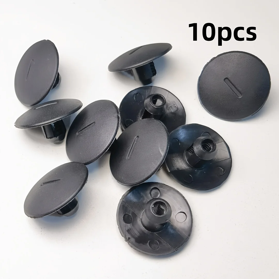 10Pcs Clips For Peugeot 408 307 206 For Citroen C5 C2 For Renault Trafic Car Striped Carpet Strap Clip Clamp Plastic Fastener